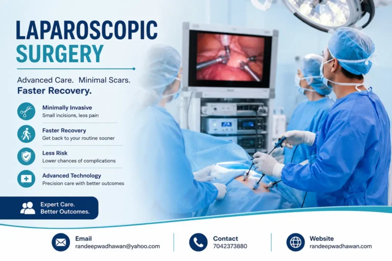 Choose Advanced Laparoscopic Surgery in Delhi