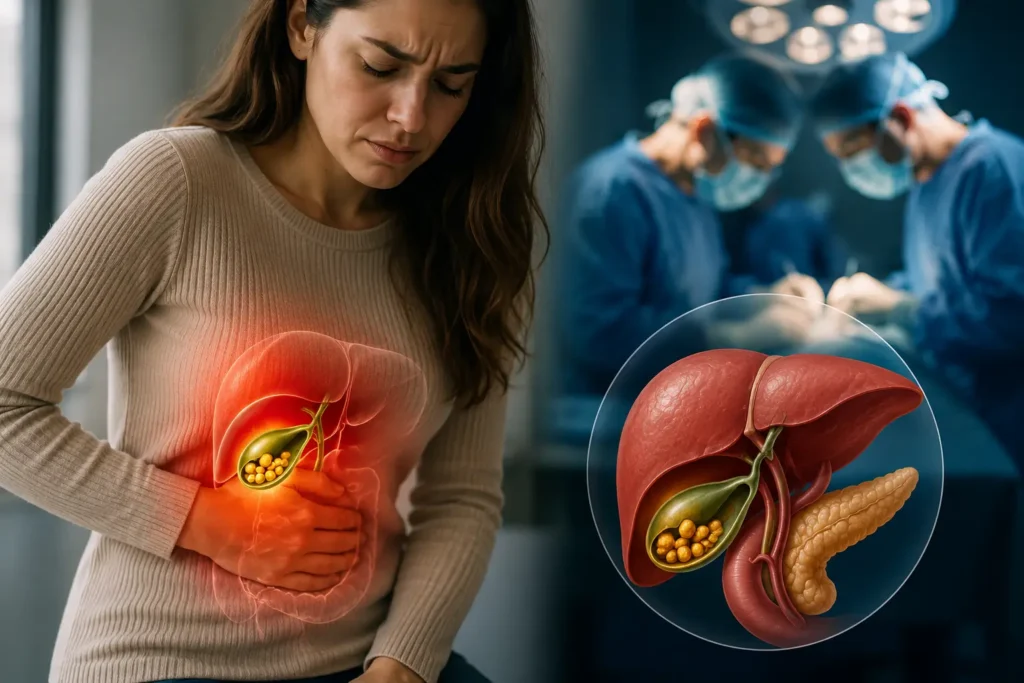 Surgery Needed for Gallstones