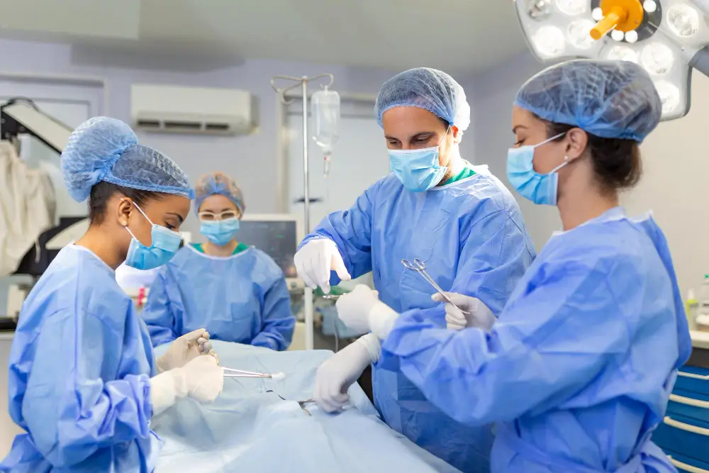 laparoscopic surgeon